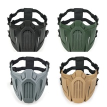 热卖半脸防护面罩军迷野外装备
面具真人户外CS面罩 