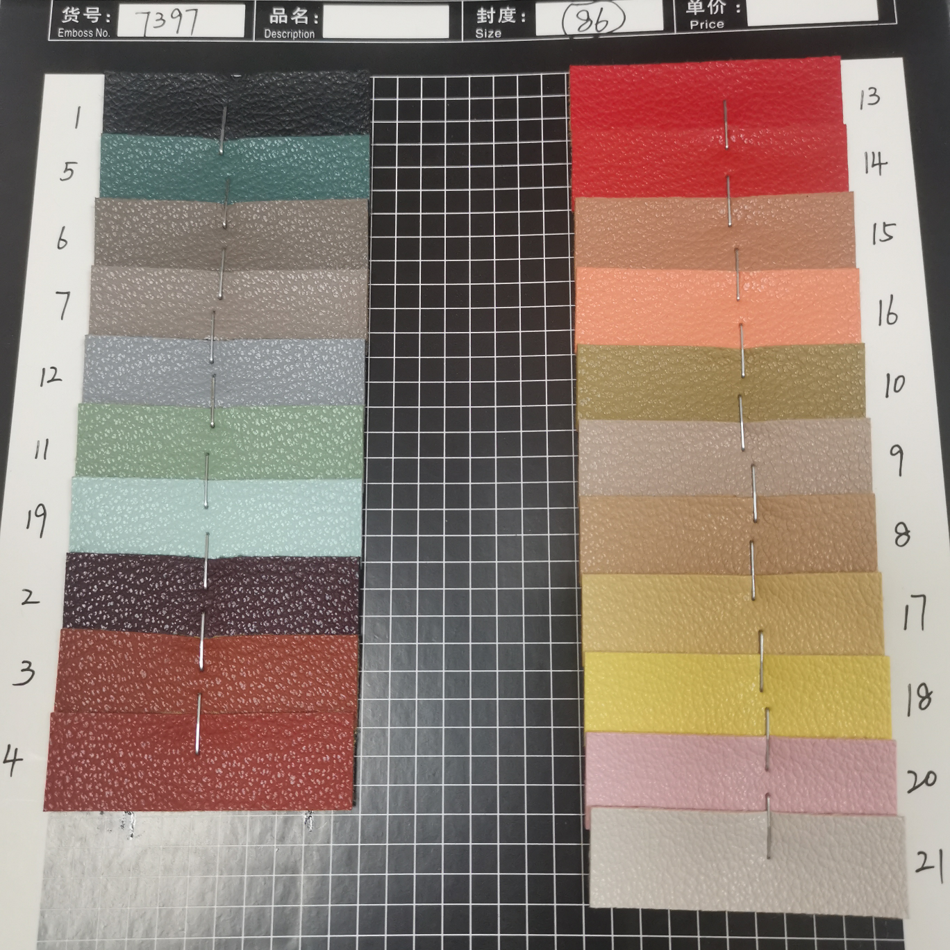 73 97 8 6 Manufacturers direct sales of new leather a large number of spot high school low grade luggage sofa shoe material fabric full figure