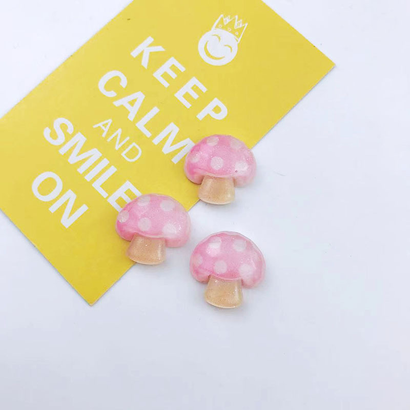 Transparent resin fruit cartoon cute plastic mixed style frosted resin patch diy lucky bag animal, flower and fruit accessories factory direct sales detail image 1