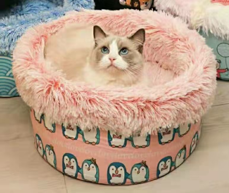 宠物用品窝窝！秋天到了冬天还会远吗？我们的爱宠们也得考虑过冬的节奏，可以安心睡觉的窝窝啦！详情图2