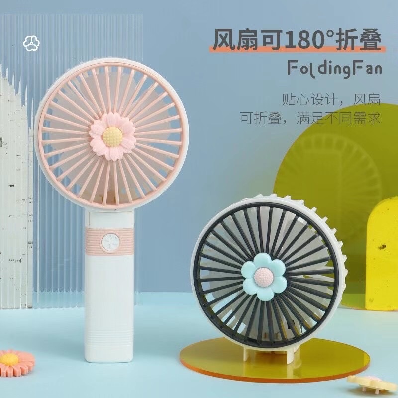 A rechargeable mini fan with a foldable design offers a surprising and unique summer toy pic 8
