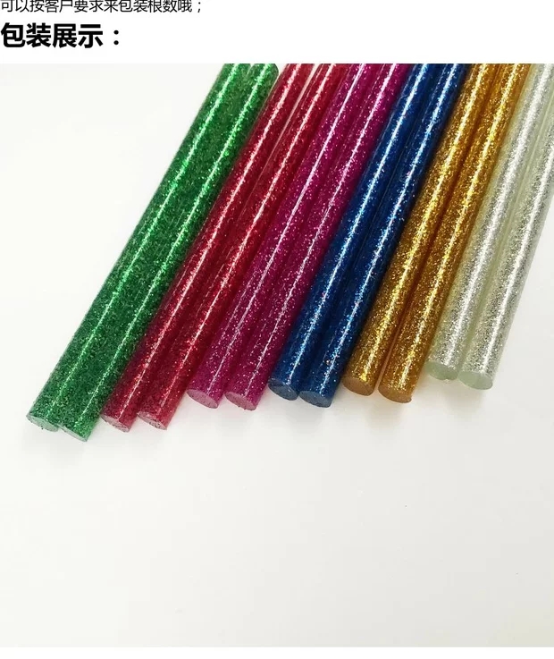 Dinglide Hot Melt Glue Stick 327 Dazzling Color Glue Stick 11*180Mm-20 Mixed Item Picture