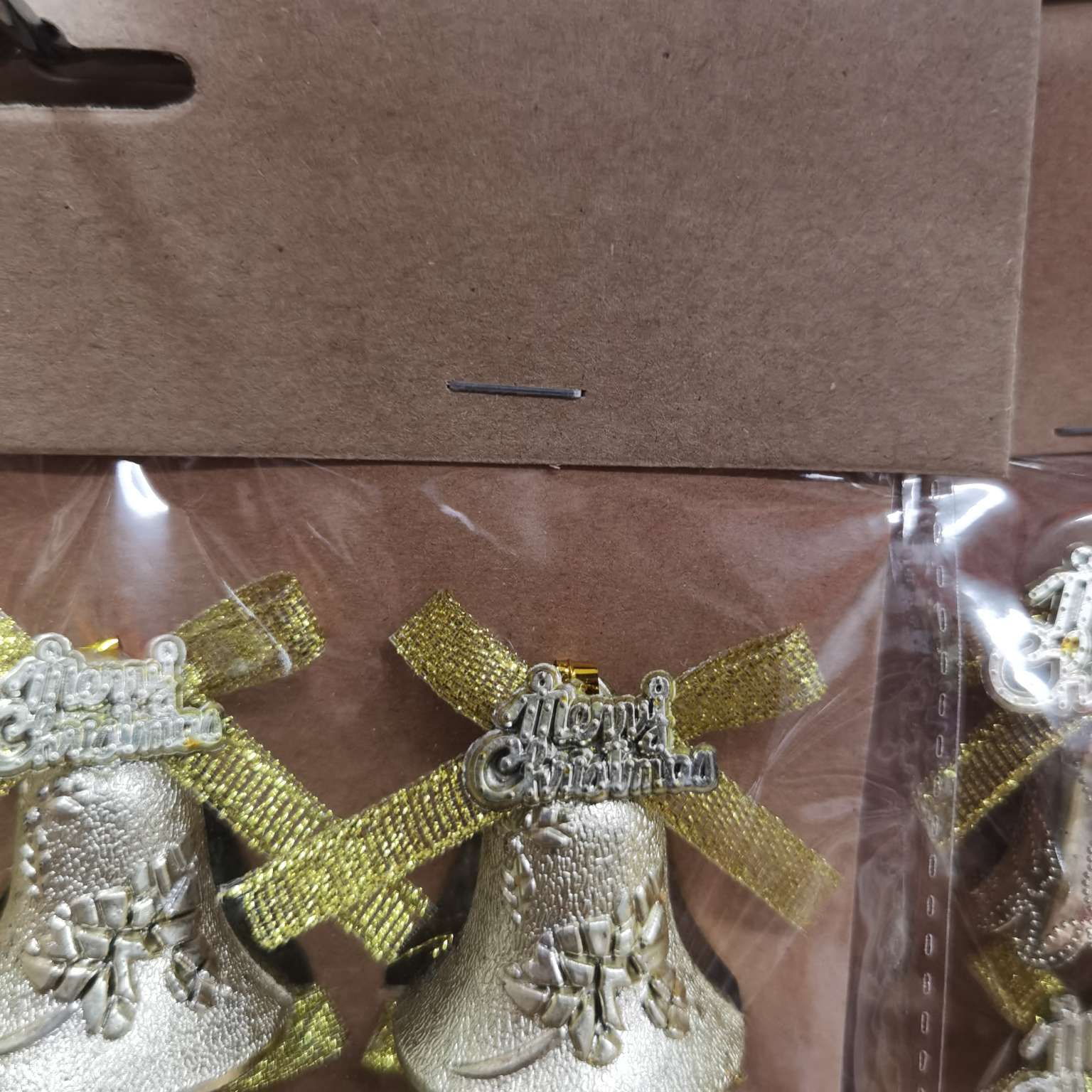 1030 Christmas gifts, Christmas pendants, Christmas decorations, Christmas ornaments, electroplated small pendants, small bells detail image 4