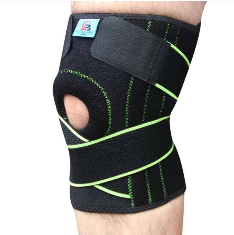 Sports Knee Guard Outdoor Warm Men's And Women's Cycling, Running, Mountaineering, Basketball Eight-Figure Wear-Resistant Breathable Spring Guard