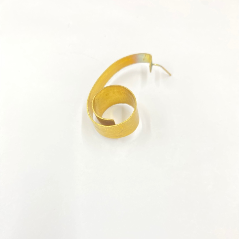 HB02394 Copper loop with hook earring welding needle