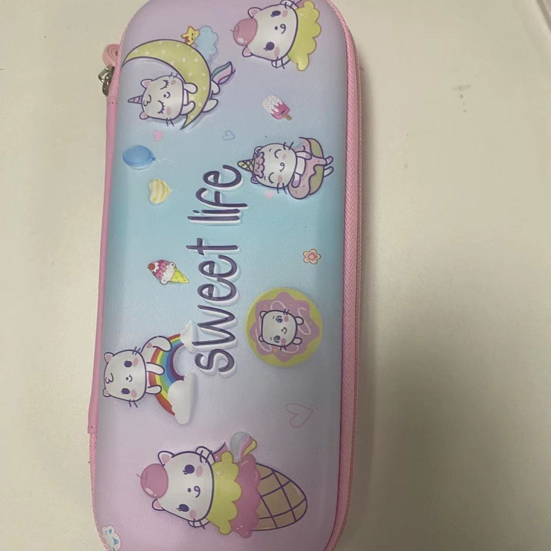 笔袋男女生大容量文具盒男女韩版可爱小学生学习用品男童铅笔盒文具袋-13