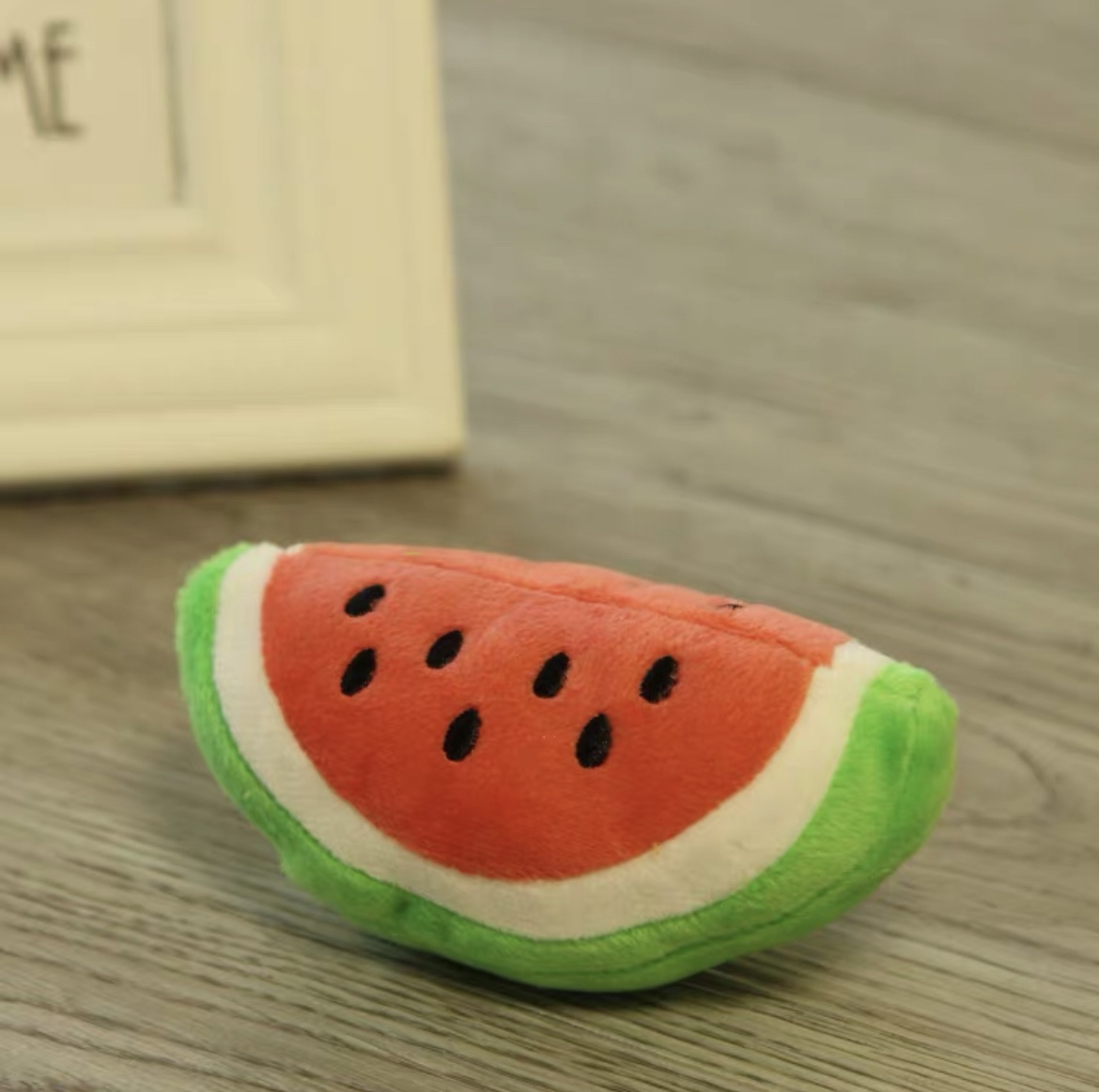 A variety of fruit and vegetable pet toys Cat and dog plush toys sound more than bear teddy dog toys bite grinding 44