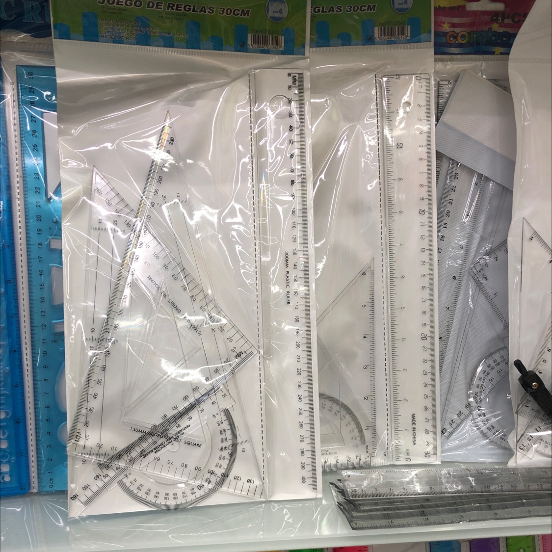 9803opp袋4件套30cm套尺