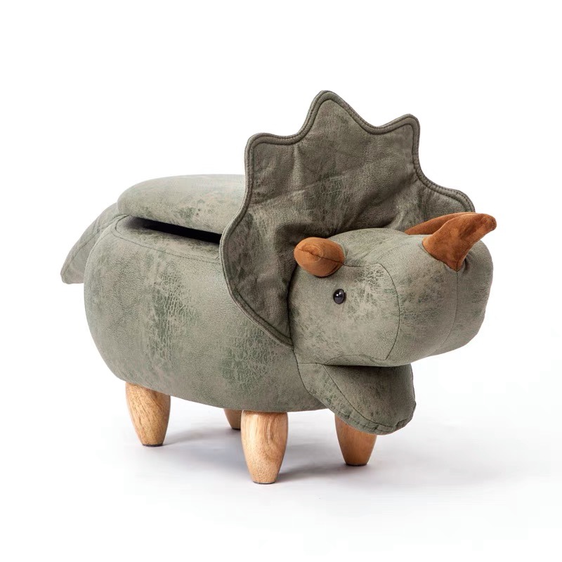 Covered storage stool
