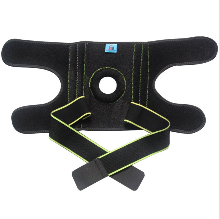Sports Knee Guard Outdoor Warm Men's And Women's Cycling, Running, Mountaineering, Basketball Eight-Figure Wear-Resistant Breathable Spring Guard Item Picture
