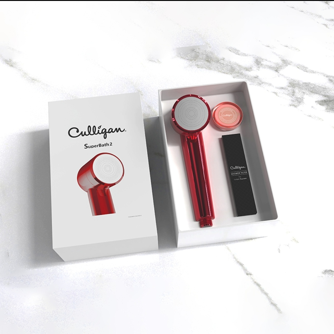 Culligan/ Kangligan beauty shower head, pressurized nozzle, water purifier, chlorine removal, VC beauty fragrance, soft water filtration