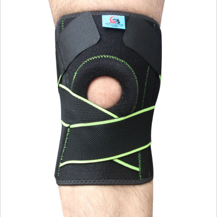 Sports Knee Guard Outdoor Warm Men's And Women's Cycling, Running, Mountaineering, Basketball Eight-Figure Wear-Resistant Breathable Spring Guard Specification drawing