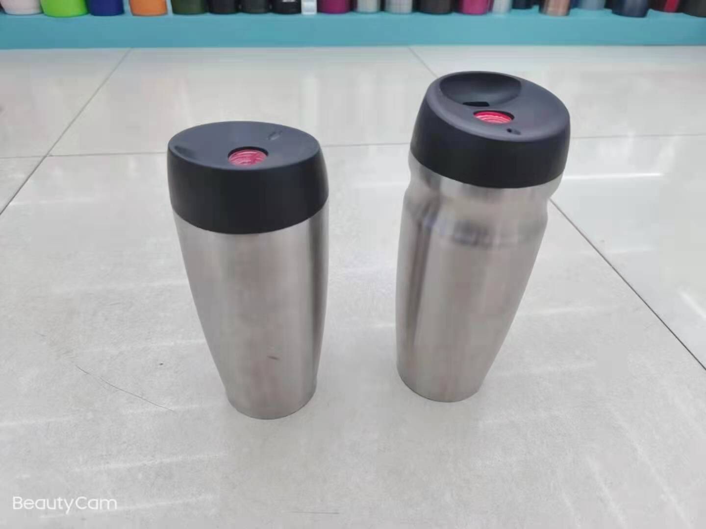 新款汽车杯真空单层不锈钢C628-400/500ML详情图2