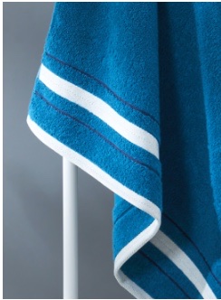 Jieyu Xinjiang long-staple cotton enlarged and thickened bath towel, household water-absorbent and colorless detail image 5