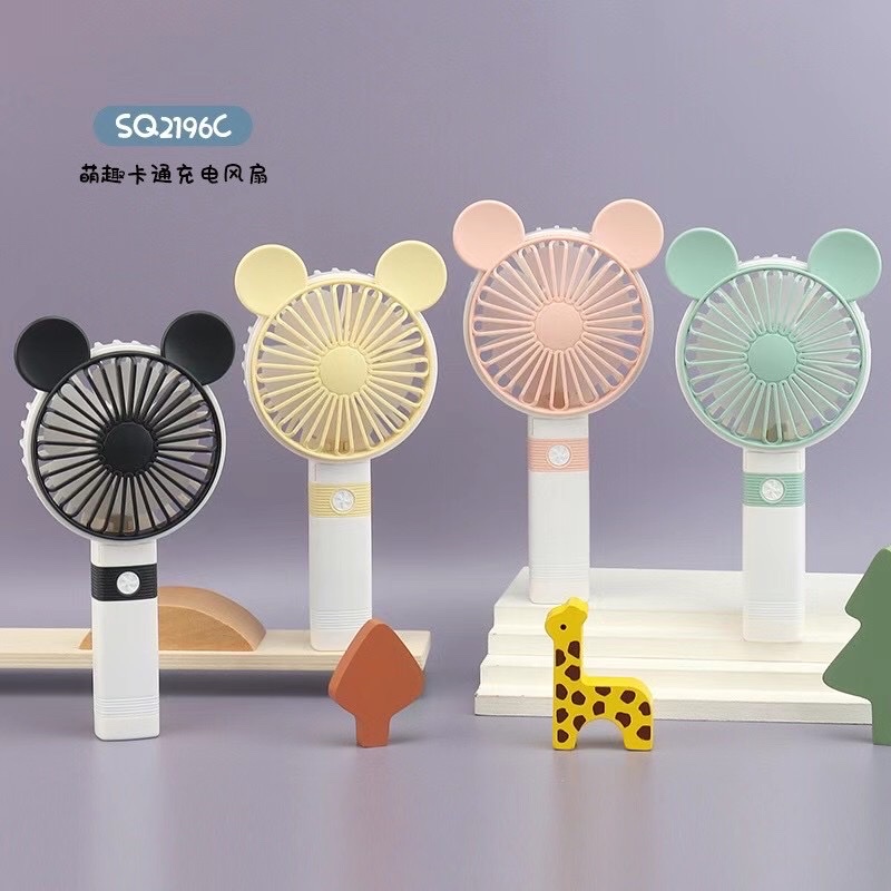 A rechargeable mini fan with a foldable design offers a surprising and unique summer toy Item Picture