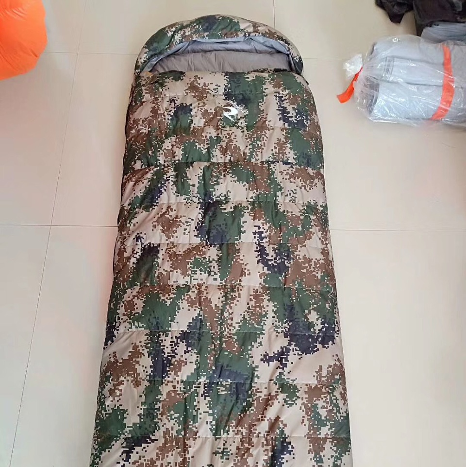 sd-019迷彩睡袋野营露营用品旅行睡袋
