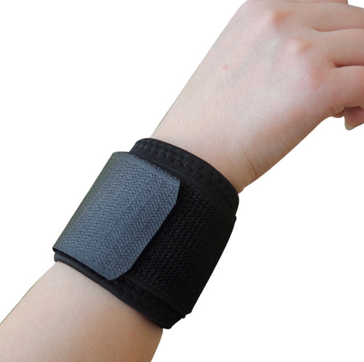 Outdoor Mountaineering Wrist Guard Basketball Badminton Wrist Guard Absorb Sweat Breathable Adjustment Pressure Sports Wrist Guard Men And Women Specification drawing