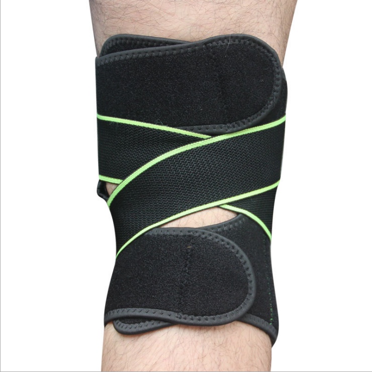Sports Knee Guard Outdoor Warm Men's And Women's Cycling, Running, Mountaineering, Basketball Eight-Figure Wear-Resistant Breathable Spring Guard Application Scenario