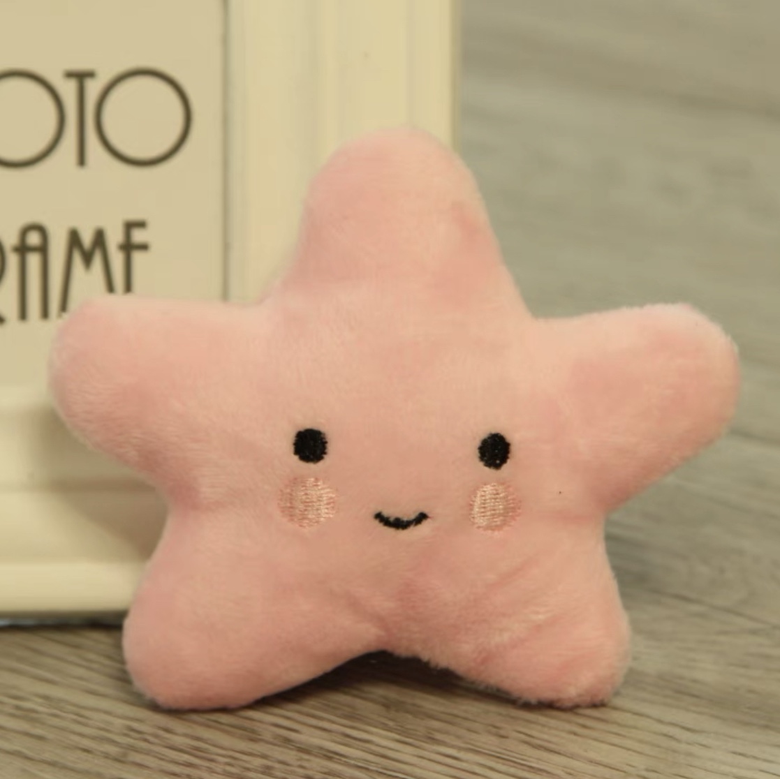 Summer cute fruit ice cream Star dog vocaliser toy than Teddy Bear pet toy plush puppy toy 53
