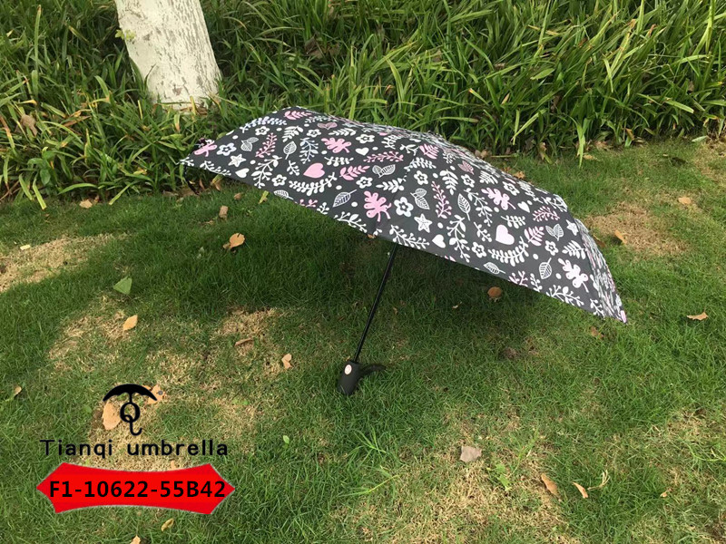 自动晴雨两用/自动防风雨伞，遮阳/防紫外线折叠伞产品图