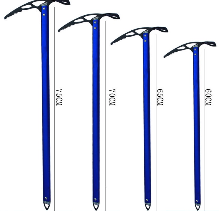 Outdoor Mountaineering Ice Axe Walking Ice Axe Mountaineering Axe Ice Hammer Walking Axe Climbing Equipment undefined