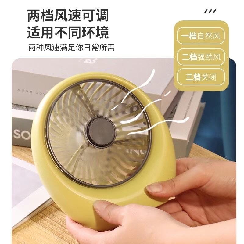 新奇特小台扇  充电台扇 办公用品 详情图6