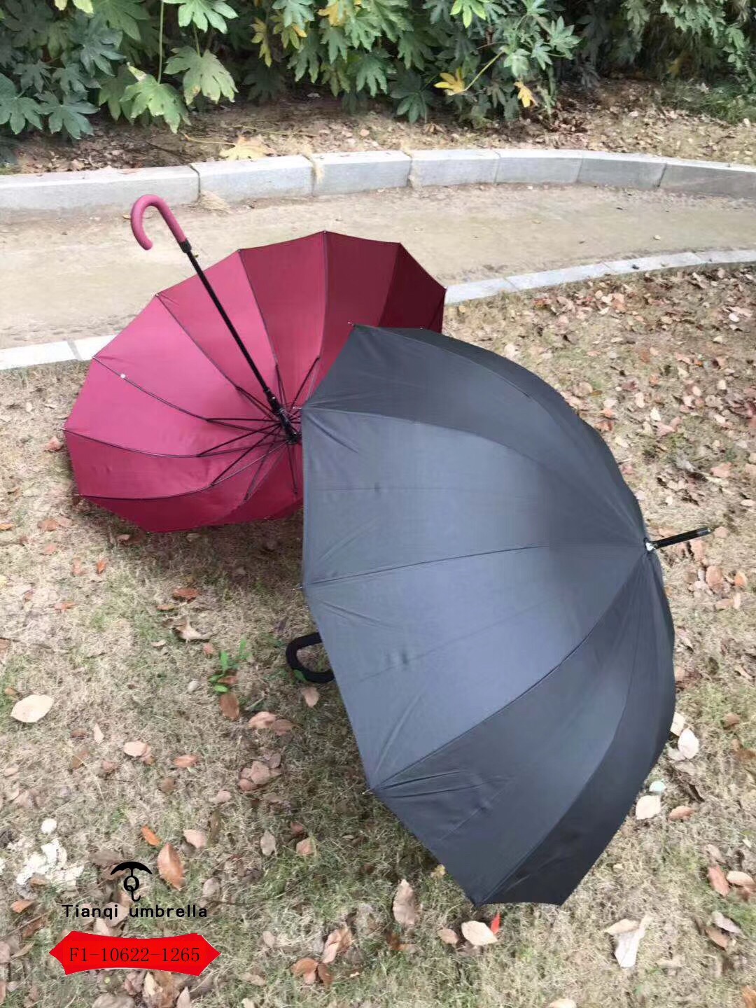 天堂晴雨伞F-1-10622-1265直杆纤维抗风大伞面商务两用超强防晒防雨轻便出行必备详情4