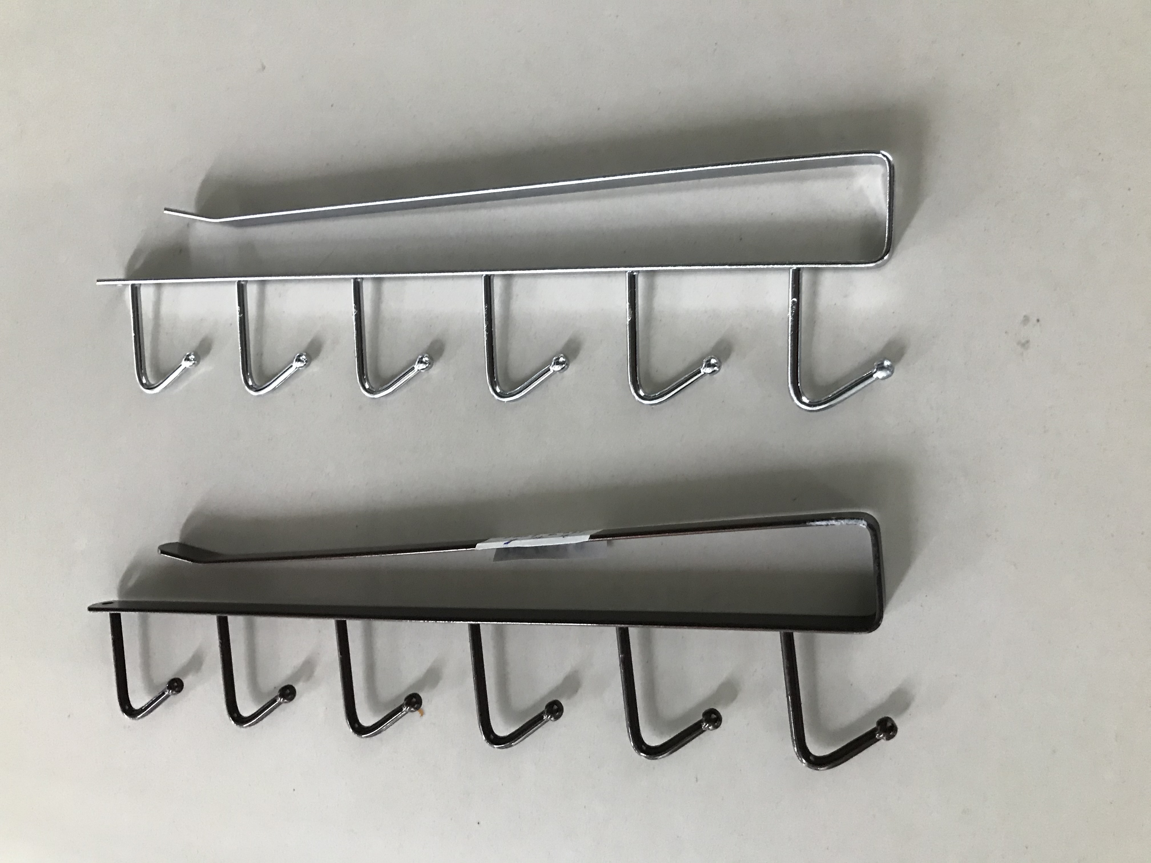 Home Kitchen Iron Cabinet Storage Rack Multi-Functional Row Hook Wardrobe Organizer Specification drawing