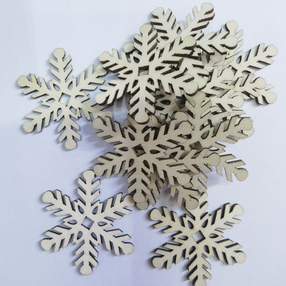 圣诞汽车挂件花环配件DIY圣诞挂饰雪花