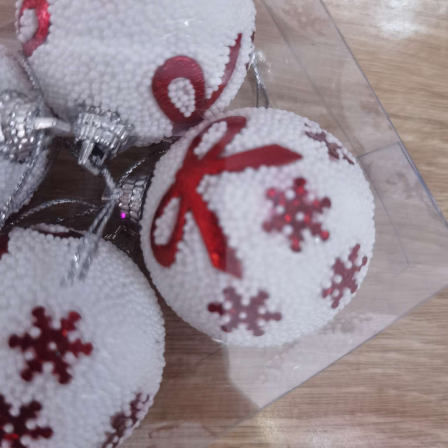 1047 Christmas Gifts, Christmas Pendants, Christmas Decorations, Christmas ornaments, ball small pendants, Box set Specification image