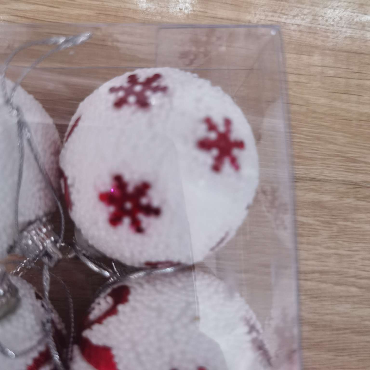 1047 Christmas Gifts, Christmas Pendants, Christmas Decorations, Christmas ornaments, ball small pendants, Box set details Picture