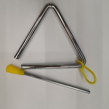 奥尔夫乐器4寸三角铁10公分三角铁