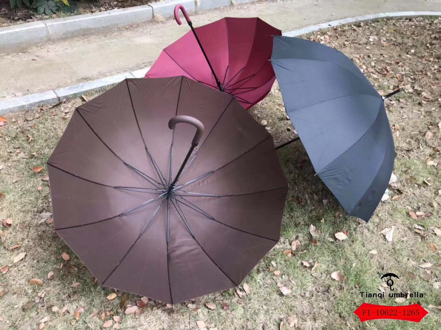 天堂晴雨伞F-1-10622-1265直杆纤维抗风大伞面商务两用超强防晒防雨轻便出行必备详情8