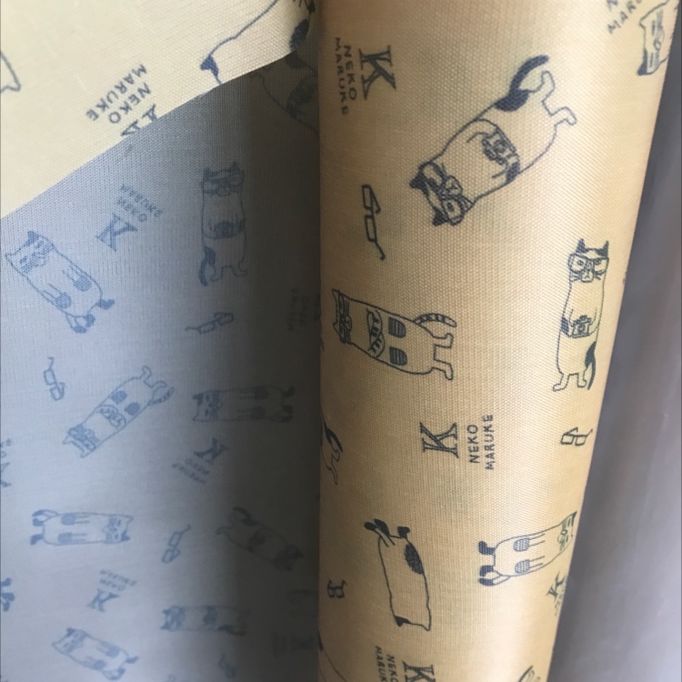 210D Oxford Cloth Glasses With Cat Print full figure