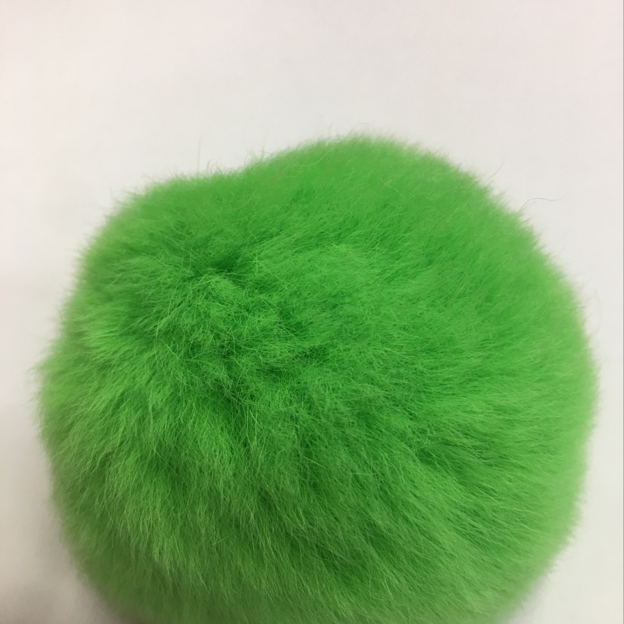Real Rabbit Fur Ball Rex Rabbit Ball Specification drawing