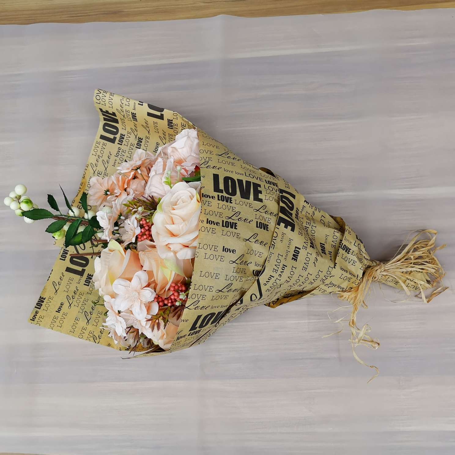 Kraft paper newspaper packaging paper detail image 8