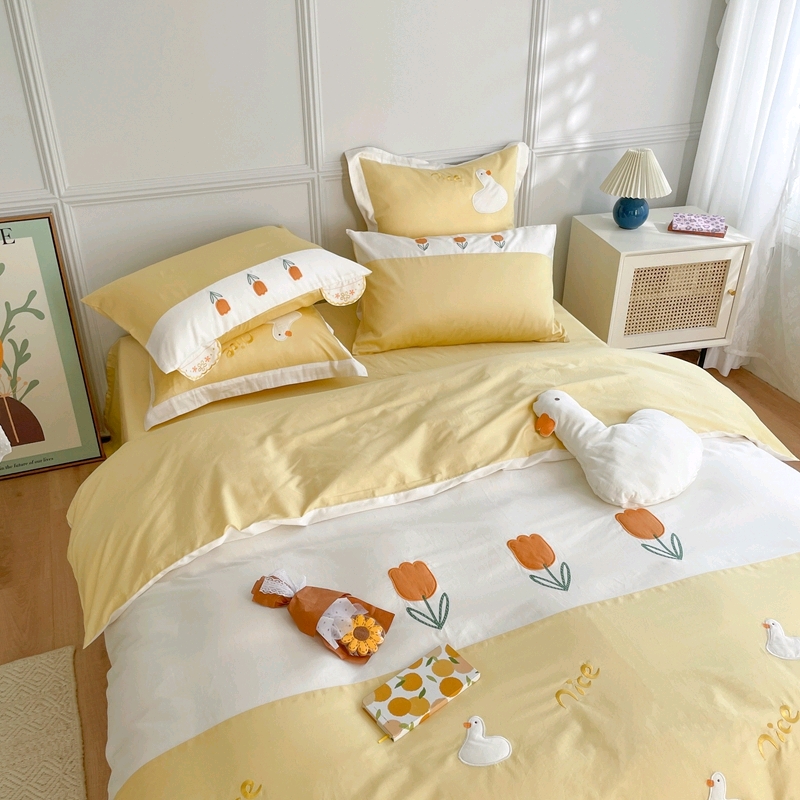 7 Factory direct source goods New 60S long staple cotton applique embroidered four-piece set Factory direct source goods new 60S Long staple cotton applique embroidered four-piece set factory direct source goods new 60S long staple cashmere