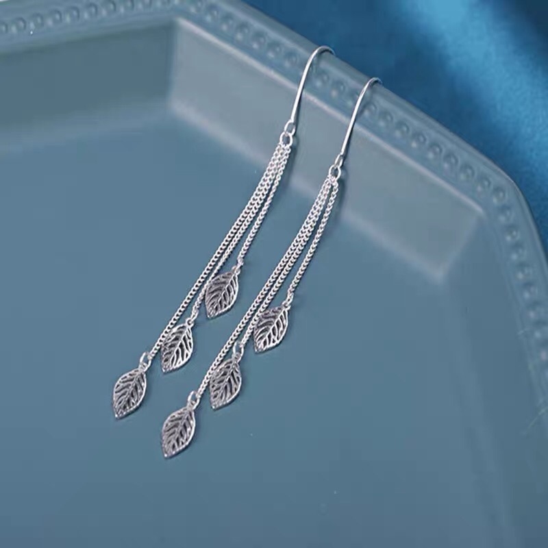 Earring women summer round face suitable for fat ladies long fringe 2021 new high-end ear trend thumbnail