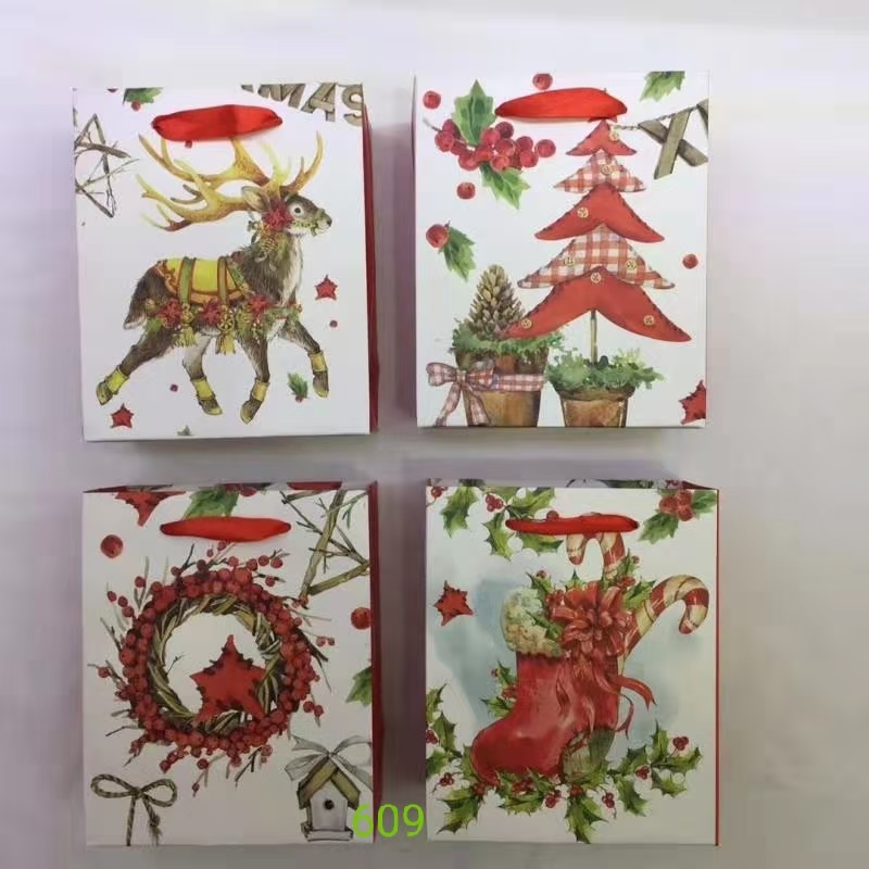 Gift Bag Gift Box Paper Bag Wholesale No. 627 Paper Kraft Paper Material Festival Birthday Custom Style, Suitable For Household Business Company Units Custom Use. full figure