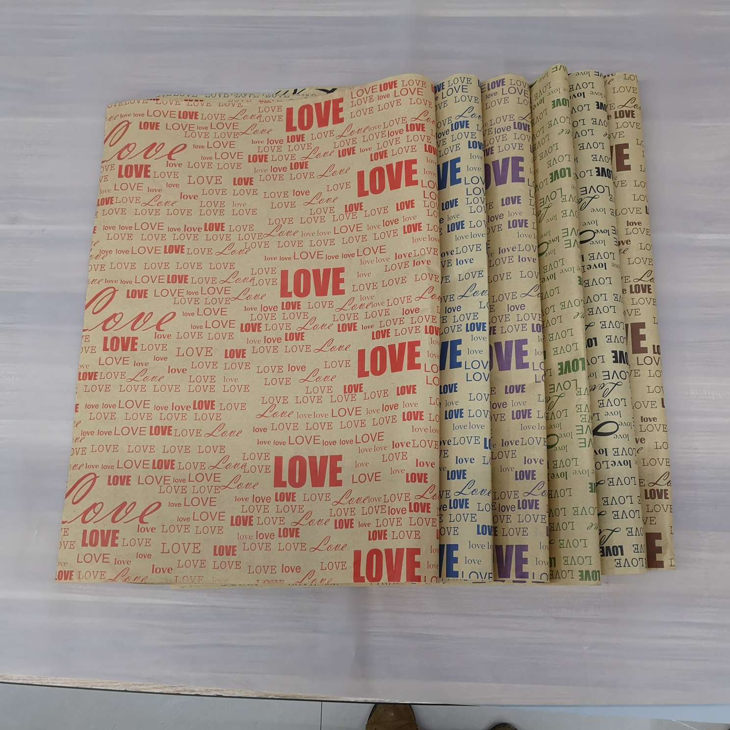 Kraft paper newspaper packaging paper detail image 10