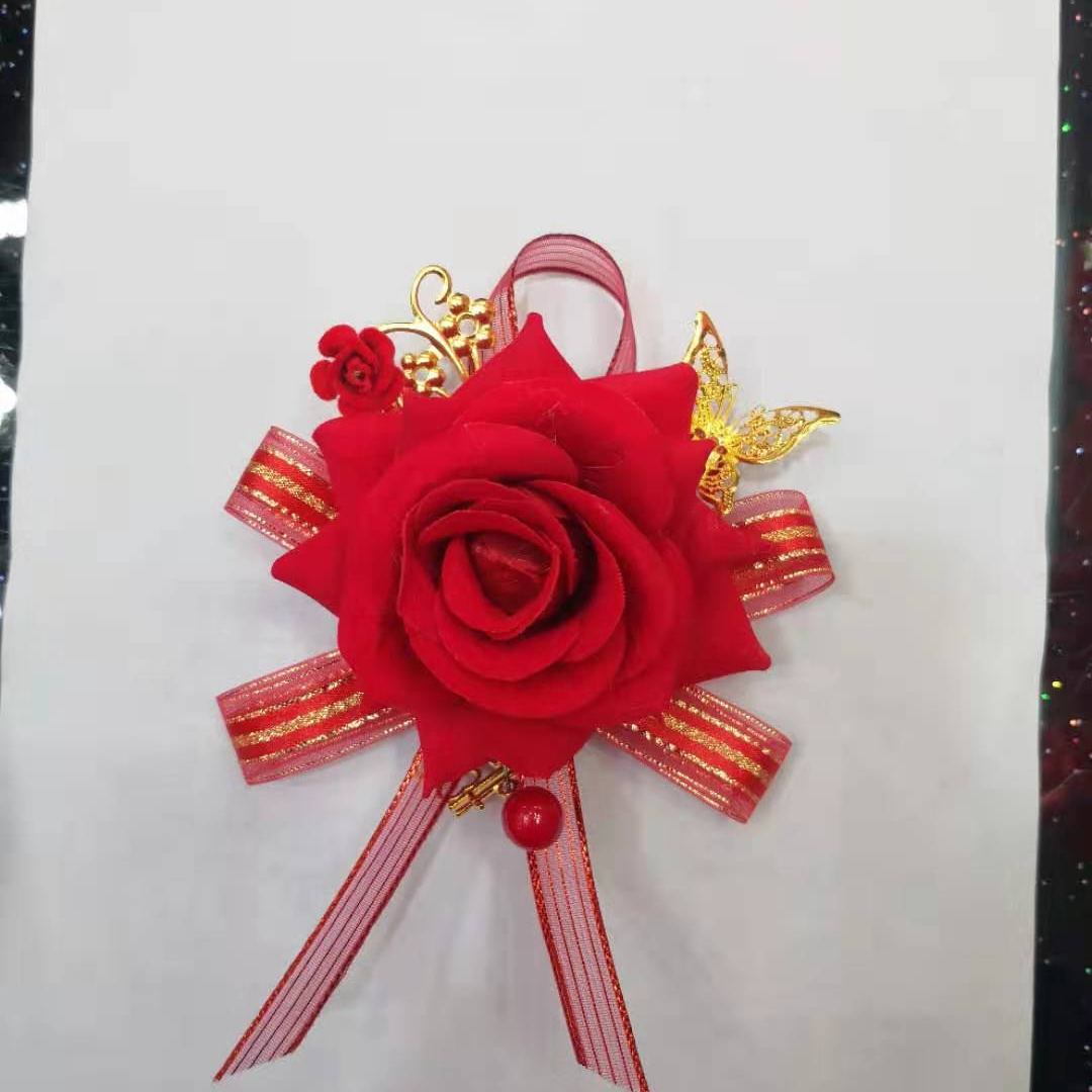 高档新娘新郎胸花结婚用品婚庆用品