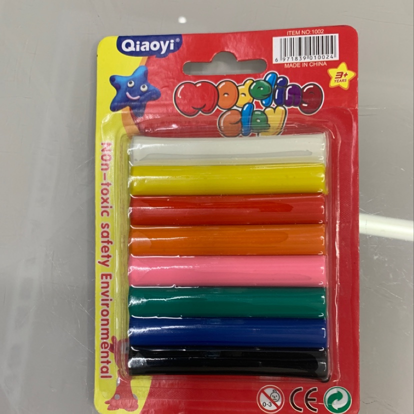 1002 彩色橡皮泥 可爱