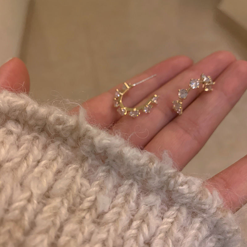 63ins ear piercing small delicate circle ear studs circle silver ear ring ear bone studs ear bone ring allergy protection ear buckle female