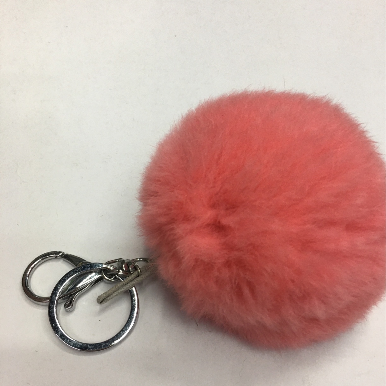 Real Fur Color Rex Rabbit Hairball details Picture