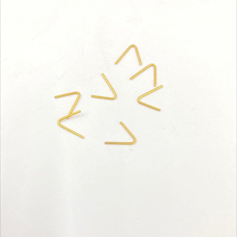XM07876 Round copper wire V shape