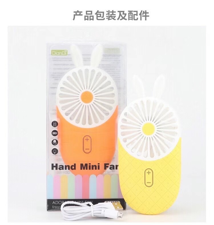 Mini night light strip fan for a cool summer. A new and unique fan for a refreshing summer pic 7