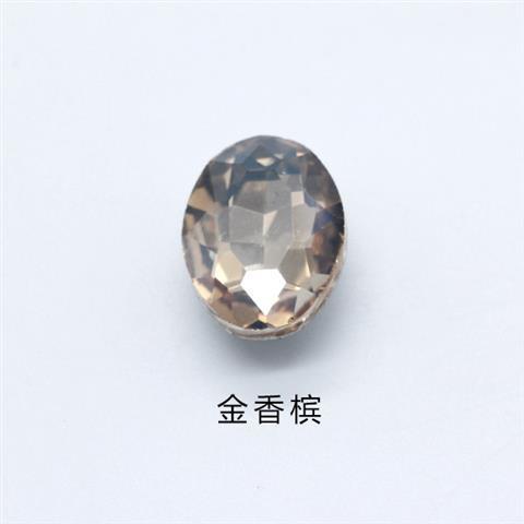 Nail art accessories: Irregular-shaped diamond flat-bottom mixed set, popular online bestseller AB color champagne color super sparkling water diamond Japanese nail art 2069 detail image 3