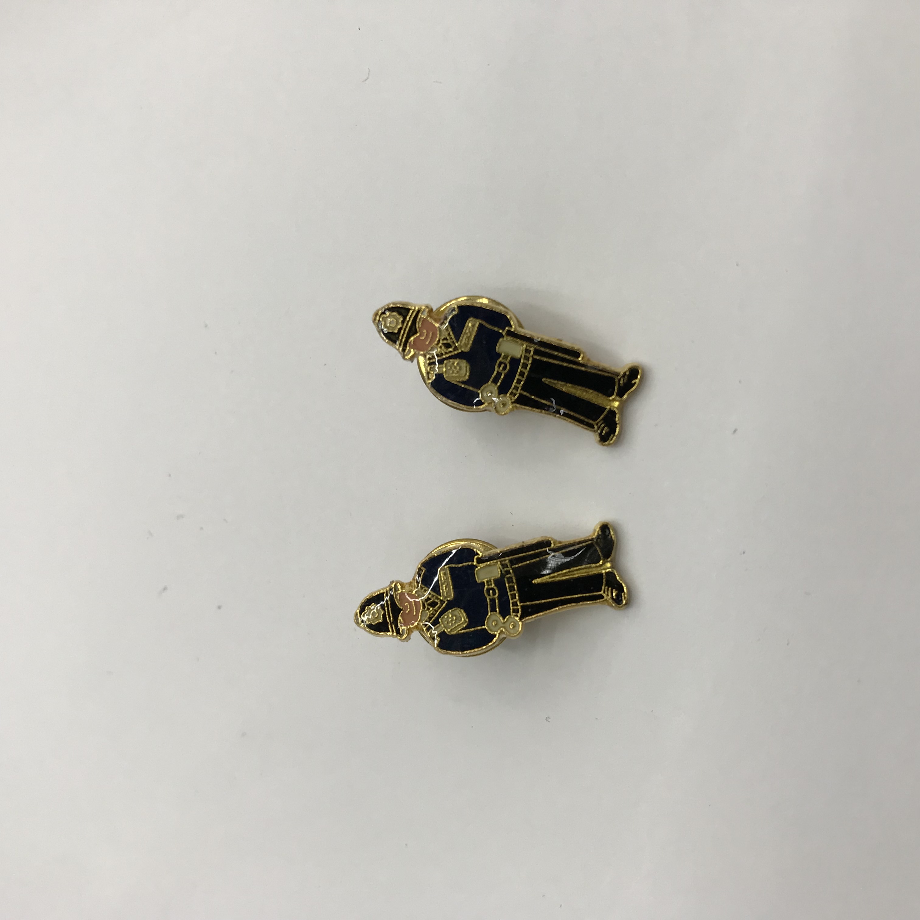 Alloy dot paint cover glue cartoon character British style detail image 3