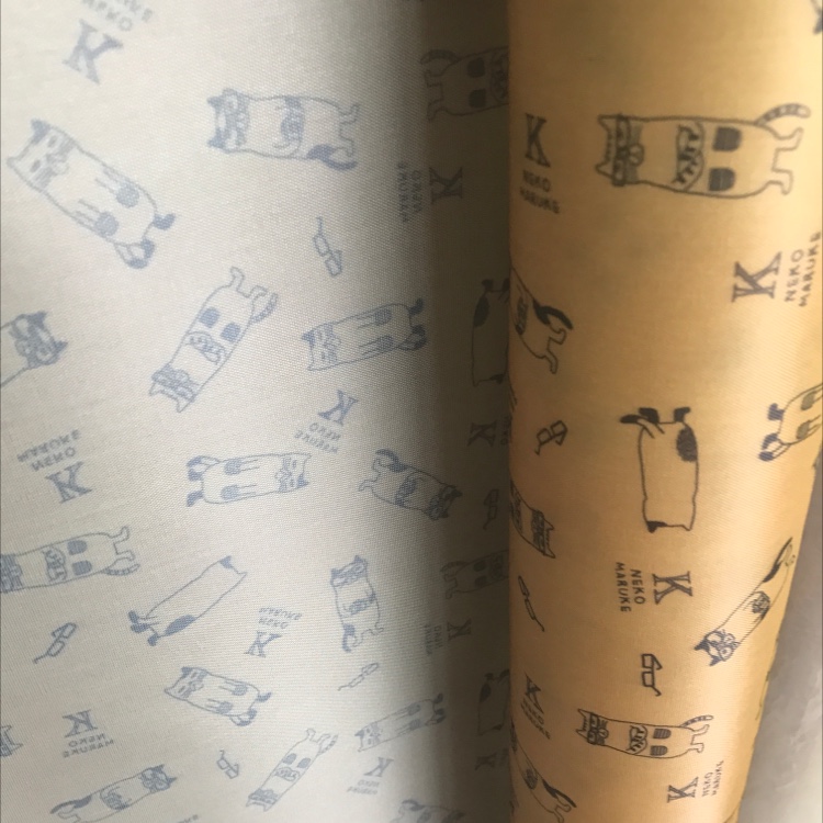 210D Oxford Cloth Glasses With Cat Print Specification drawing
