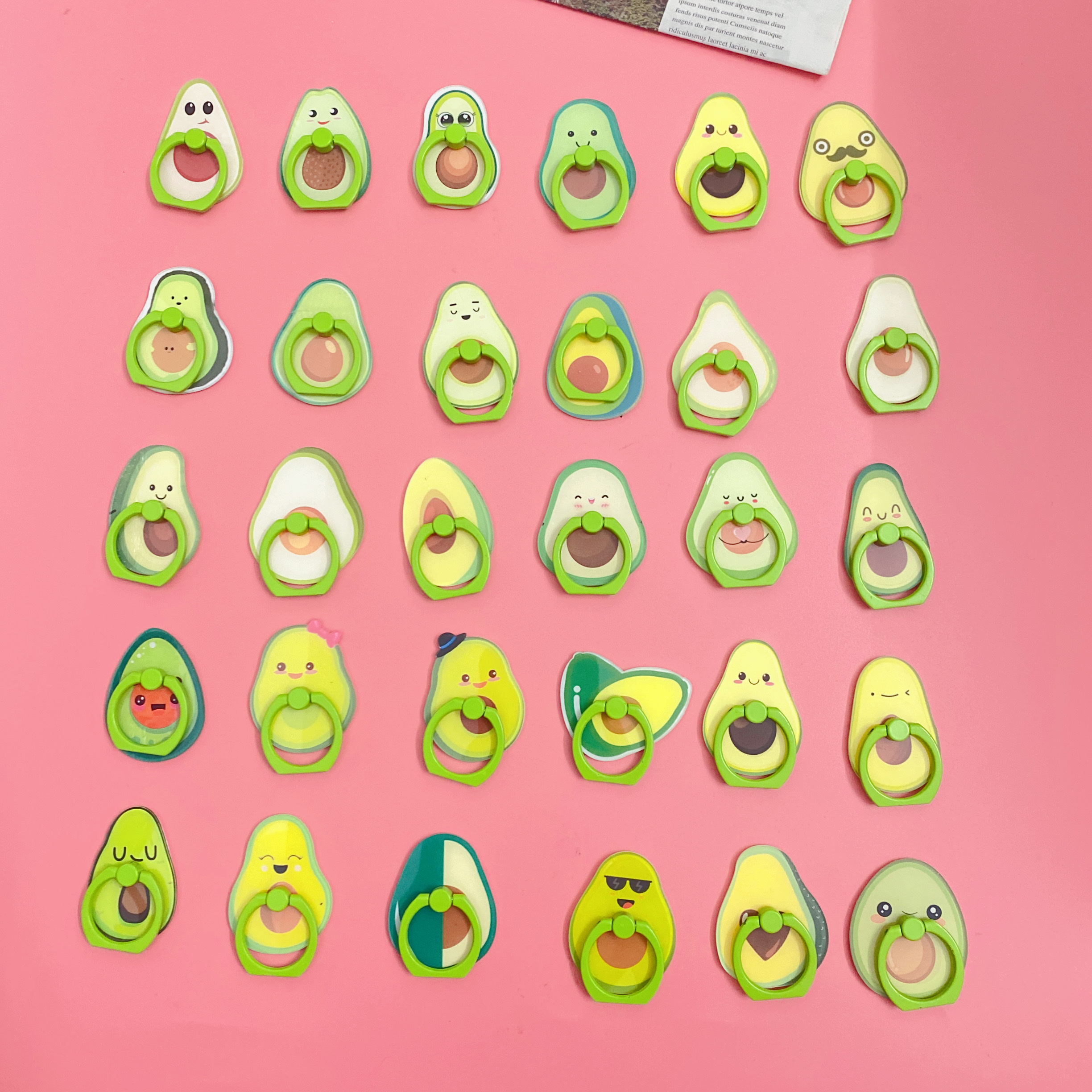 牛油果指环支架绿环亚克力指环支架详情2